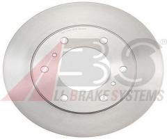 A.b.s. 17958 tarcza hamulc. mitsubishi l200  05-, mitsubishi l 200 (kb_t, ka_t)