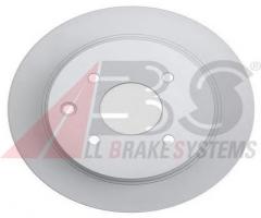 A.b.s. 18040 tarcza hamulc. nissan tiida  07-11 tył, nissan cube (z12)