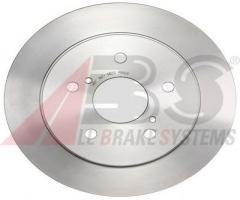 A.b.s. 18077 tarcza hamulc. fiat sedici  06- tył, fiat sedici, suzuki sx4 sedan (gy)