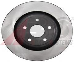 A.b.s. 18088 tarcza hamulc. jeep grand cherokee  06-10 przód, jeep grand cherokee iii (wh, wk)