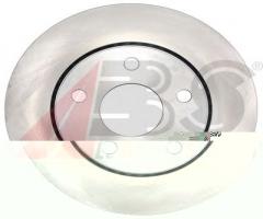 A.b.s. 18127 tarcza hamulc. jeep wrangler  06- przód, jeep wrangler iii (jk)