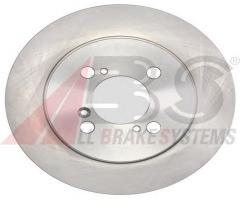 A.b.s. 18187 tarcza hamulc. suzuki swift iv  10- tył, suzuki swift iv (fz, nz)