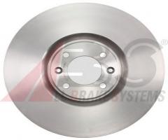 A.b.s. 18246 tarcza hamulc. peugeot 308 1,6 thp 10- przód, citroËn ds4, peugeot 308 cc