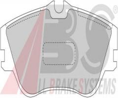 A.b.s. 36876 klocki hamulc. vw t4  90-, vw transporter iv autobus (70xb, 70xc, 7db, 7dw)