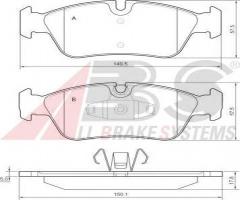 A.b.s. 37436 klocki hamulc. bmw 3 e90  05-, bmw 3 (e90)