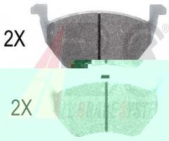 A.b.s. 37674 klocki hamulc. ford maverick  01-07 tył, ford maverick, mazda tribute (ep)