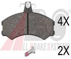 A.b.s. 37780 klocki hamulc. iveco massif  08- przód, iveco massif station wagon