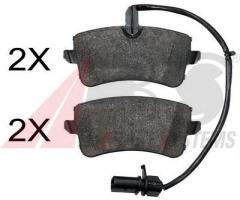 A.b.s. 37830 klocki hamulc. audi a8  09- tył, audi a8 (4h_)