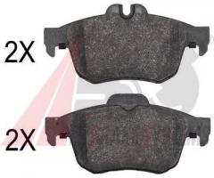 A.b.s. 37870 klocki hamulc. renault latitude  11- tył, renault latitude (l70_)