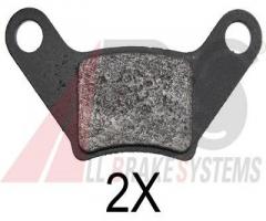 A.b.s. 37879 klocki hamulc. piaggio 500m  04- tył, piaggio m500