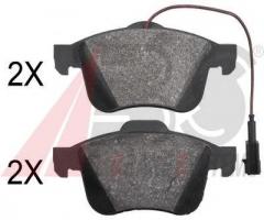 A.b.s. 37882 klocki hamulc. alfa romeo giulietta  10- przód, alfa romeo giulietta (940)