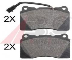 A.b.s. 37884 klocki hamulc. alfa romeo giulietta  10- przód, alfa romeo giulietta (940)