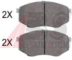 A.b.s. 37932 klocki hamulc. hyundai ix20  10- przód, hyundai ix20 (jc)