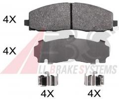 A.b.s. 37936 klocki hamulc. lancia voyager  11- przód, chrysler grand voyager v (rt)