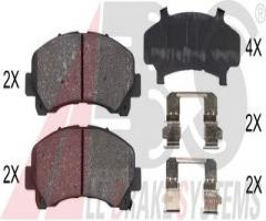 A.b.s. 37943 klocki hamulc. isuzu d-max  12- przód, isuzu d-max (tfr, tfs)