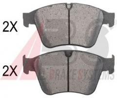 A.b.s. 37945 klocki hamulc. mercedes w164 ml-klasa  06-, mercedes-benz klasa m (w164)