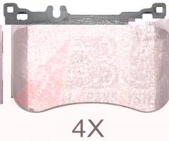 A.b.s. 37952 klocki hamulc. mercedes r231 sl-klasa  12- przód, mercedes-benz sl (r231)