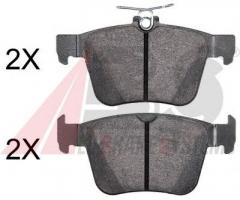 A.b.s. 37965 klocki hamulc. vw golf vii  12- tył, audi a3 limousine (8vs), vw golf vii (5g1, be1)