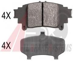 A.b.s. 37967 klocki hamulc. lexus gs250  12- tył, lexus gs (grl1_, gwl1_)