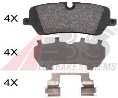 A.b.s. 37981 klocki hamulc. range rover iv  12- tył, land rover range rover iv (lg)