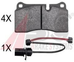 A.b.s. 37986 klocki hamulc. audi r8  07- tył, audi q7 (4l)