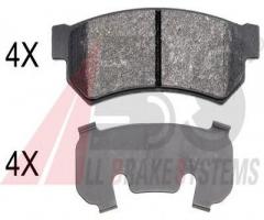 A.b.s. 37991 klocki hamulc. chevrolet lacetti  05- tył, chevrolet lacetti (j200)