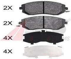 A.b.s. 37998 klocki hamulc. toyota gt86 coupe  12- przód, toyota gt 86 coupe (zn6_)