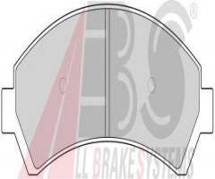 A.b.s. 38726 klocki hamulc. chevrolet blazer  97-04 przód, chevrolet blazer s10