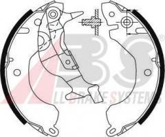 A.b.s. 8667 szczęki hamulc. mitsubishi colt  84-90, mitsubishi colt ii (c1_a)