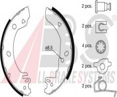 A.b.s. 8856 szczęki hamulc. ford fiesta  89-96 (+scs), ford fiesta iii (gfj)