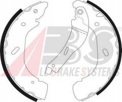 A.b.s. 9087 szczęki hamulc. ford transit  00-06