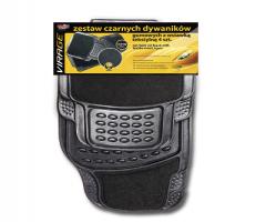 Amtra 93-013 zestaw czarnych dywaników gum.z wst. tekst. virage