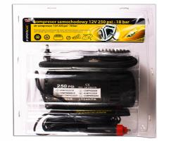 Amtra 93-015 kompresor samochodowy 12v 250 psi - 18 bar virage