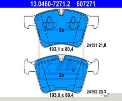 Ate 13.0460-7271 klocki hamulc. mercedes x164 gl-klasa  06-