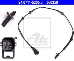 Ate 24.0711-5205 czujnik abs landrover freelander 2  06- przód, land rover freelander 2 (fa_)