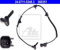 Ate 24.0711-5348 czujnik abs opel astra j  10- przód, chevrolet cruze (j300), opel ampera
