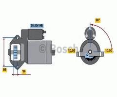 Bosch 0001109324 rozrusznik citroen fiat ford peugeot, citroËn jumper autobus