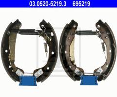 Ate 03.0520-5219 szczęki hamulcowe top kit opel, opel corsa c (f08, f68)