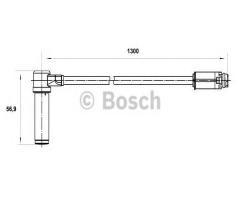 Bosch 0265004025 czujnik abs iveco , iveco daily iv autobus