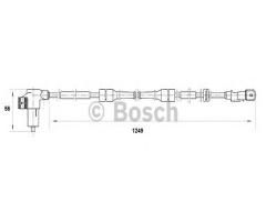 Bosch 0265006200 czujnik abs citroen peugeot, citroËn berlingo nadwozie pełne (m_)