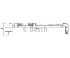Bosch 0265006368 czujnik abs mercedes, mercedes-benz klasa a (w168)
