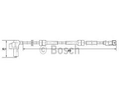 Bosch 0265006388 czujnik abs citroen fiat lancia peugeot, citroËn evasion (22, u6)