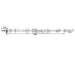 Bosch 0265007488 czujnik abs alfa romeo, alfa romeo 156 (932)