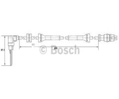 Bosch 0265007510 czujnik abs fiat, fiat punto (188)