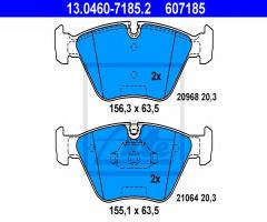 Ate 13.0460-7185 klocki hamulcowe bmw 3 e46 00- m3, bmw 3 (e36) coupe 