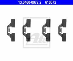 Ate 13.0460-0072 zestaw montażowy klocków hamulcowych citroen audi fiat, alfa romeo 155 (167)