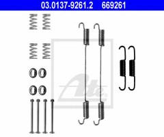 Ate 03.0137-9261 sprężynki do szczęk ham. fiat doblo 01-05, fiat doblo (119)