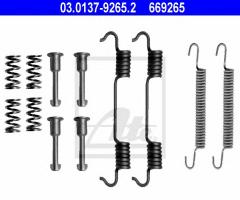 Ate 03.0137-9265 sprężynki do szczęk ham. bmw, bmw 1 (f20)