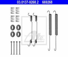 Ate 03.0137-9268 sprężynki do szczęk ham. ford transit 00-06, ford transit autobus