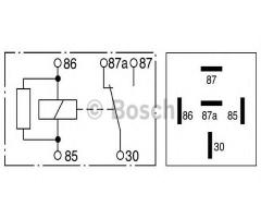 Bosch 0332209206 przekaźnik 24v